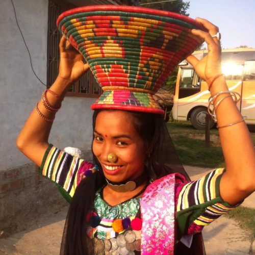 Rana tharu girl