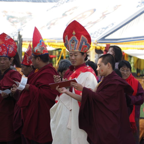 Monk's ceremony Nepal bhutan tour