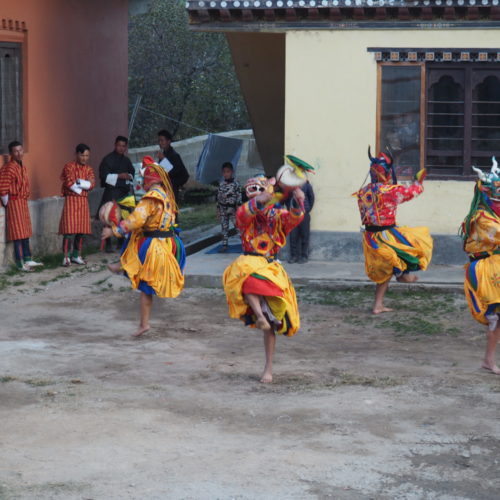 Monk dance Nepal bhutan tour