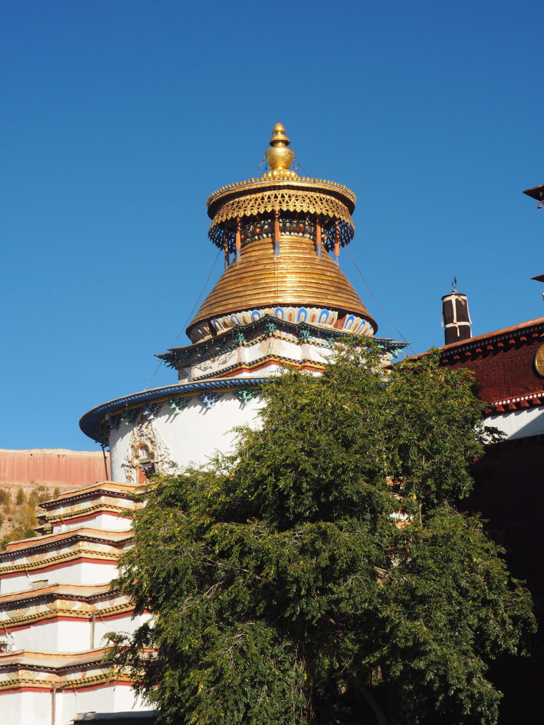 Kumbum Stupa in Gyantse Tibet on Ultimate Tibet Tour with Evergreen Tours