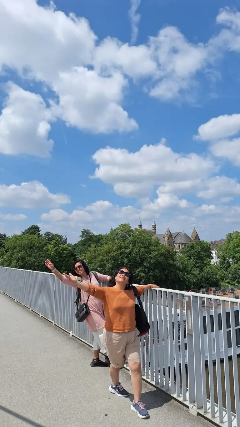 Teachers enjoying free day in Maastricht Netherlands during Evergreen Tours Europe educational travel